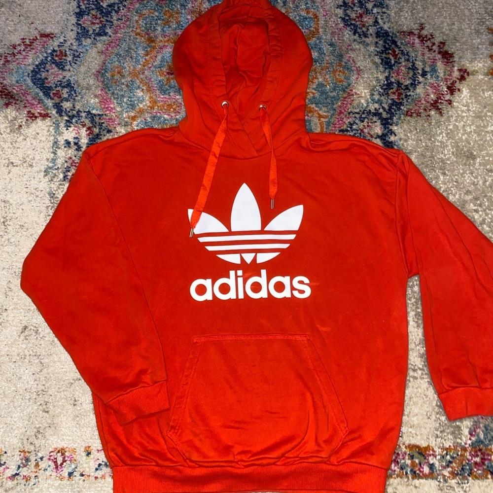 ORANGE/RED Adidas Hoodie